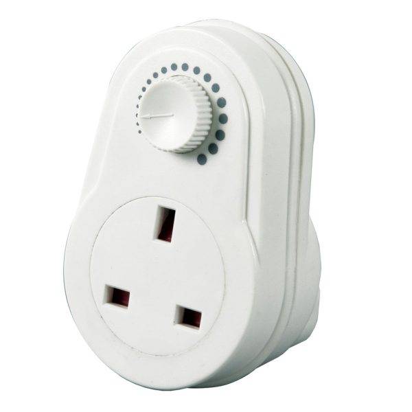 Mercury Plug In UK-Type Dimmer Switch 350.109UK