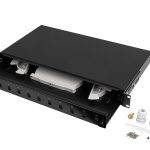 Lanberg Fiber ODF for 12xSC Simplex or 12xLC DUPLEX Adapters R/M Metal