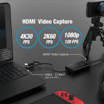 j5create Capture Card HDMI to USB-C/A 2K Windows/Android JVA11 - Image 4