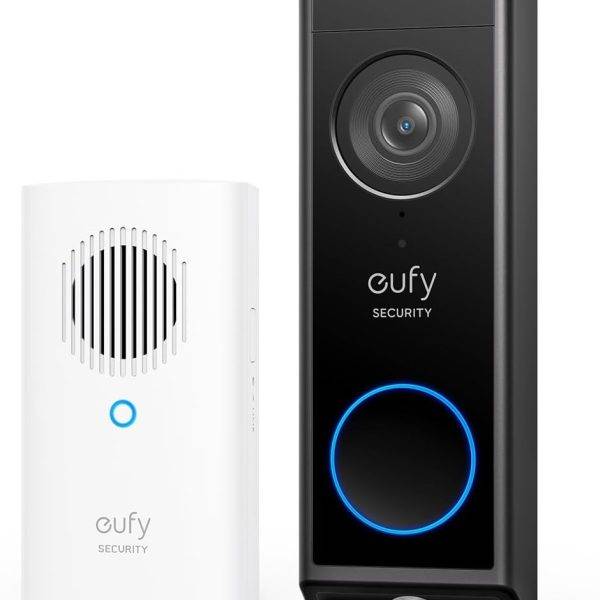 Anker Eufy Security Video Doorbell E340 Dual Camera With Edge HomeBase Mini