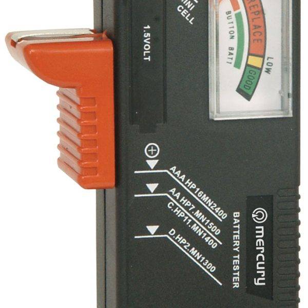 Mercury Universal Analogue Battery Tester 600.098UK