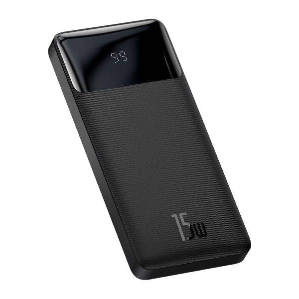 Baseus Powerbank 15W 10000mAh Bipow Black