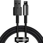 Baseus Cable Lightning to USB-A Tungsten Gold 1.0m Black