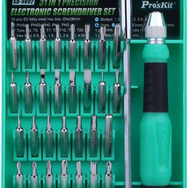 Proskit Screwdriver Precision Set of 30pcs SD-9802