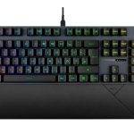 ASUS ROG Strix Scope II RX Mechanical Gaming Keyboard 104 RX Red Keys with Wrist Rest IP57 Waterproof