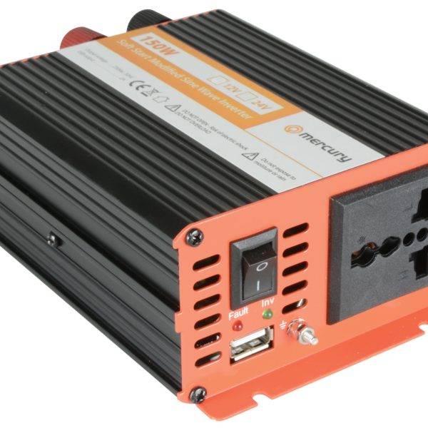 Mercury IMS150-12 12VDC 150W Inverter + USB 652.000UK