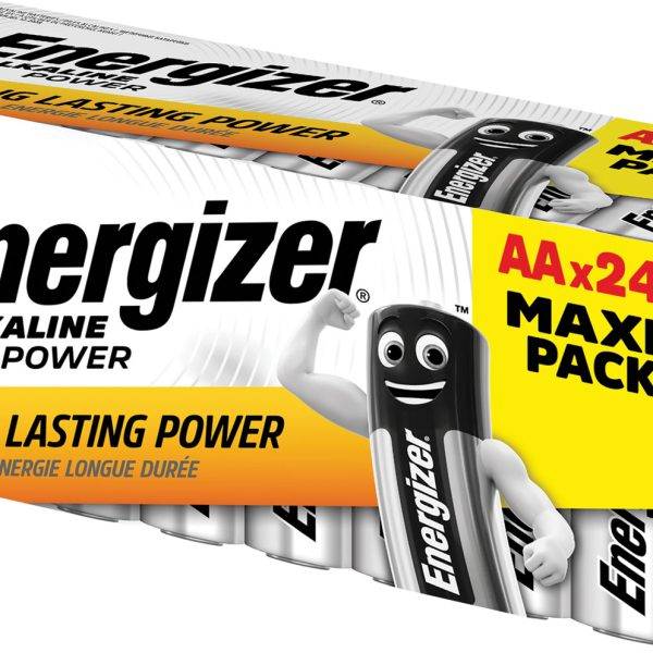 Energizer Alkaline Power AA 24 pack 656.930UK