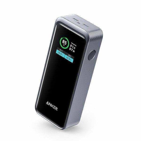 Anker Mobile Powerbank 12000 Prime 130W w/Display Black
