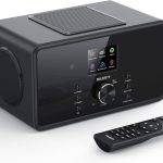 Majority BARD 2.1 Mini HiFi 100W with 2 x 4inch Speakers and 5inch Sub FM Radio, USB, Internet Radio, Bluetooth & Alarm