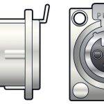 Neutrik NC3FD-LX XLR Socket PCB 761.660UK