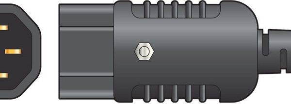 Mercury Heavy Duty In-line IEC Socket Connector C14 776.250UK