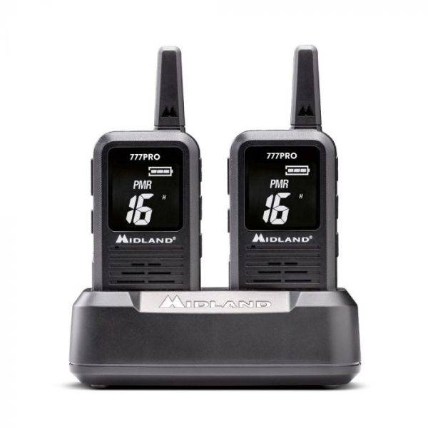 Midland 777 PRO Professional Business PMR Radios Pair