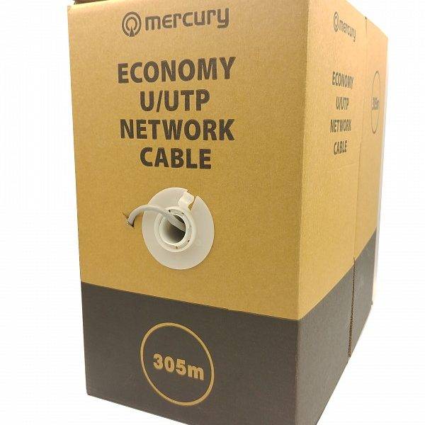Mercury CAT5e Cable CCA UTP 305m Grey 808.021UK