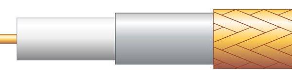 Mercury RG59B/U Coaxial Cable Foam 100m 808.101UK