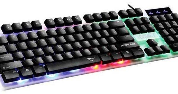 Alcatroz X-CRAFT XKB100 Wired Gaming RGB Keyboard