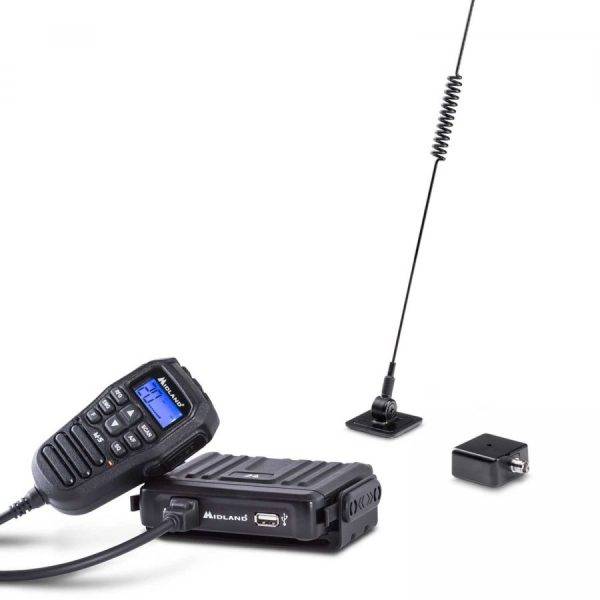 Midland M5 CB AM/FM Car Radio Camper Bundle KIT253