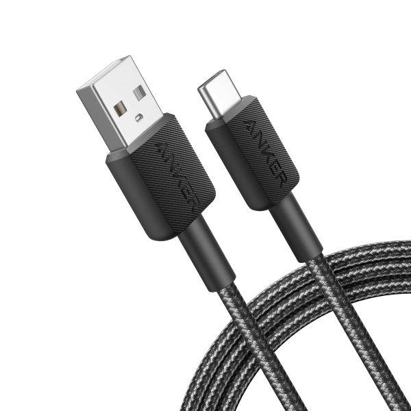 Anker Mobile Cable USB-A to USB-C  1.8m 322 Black