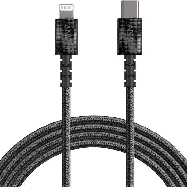 Anker PowerLine Select+ USB-C to MFI Lightning 1.8m Black