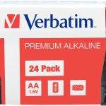 Verbatim Alkaline AA 24pcs Batteries (Box)