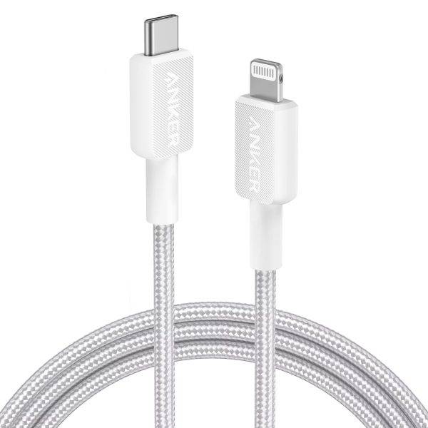 Anker Mobile Cable USB C to MFI 1.8m 322  White