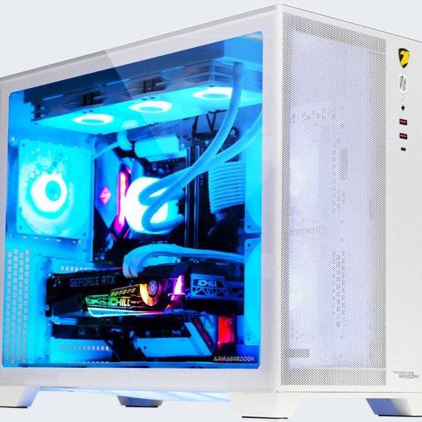 Armaggeddon TESSARAXX APEX 13 AIR Gaming CaseWhite