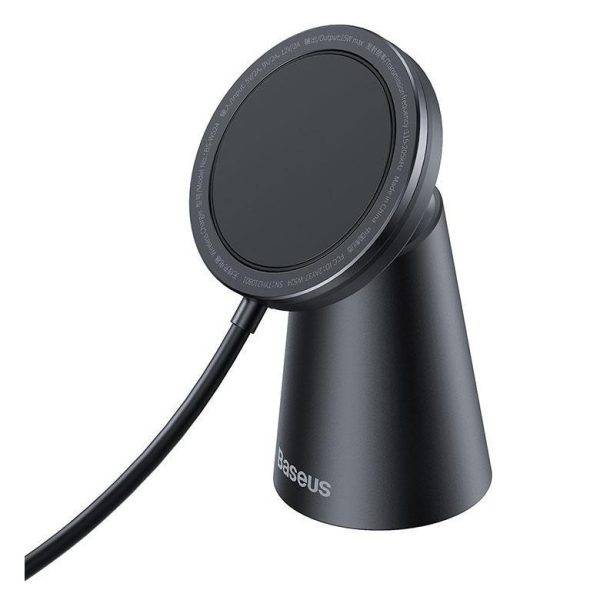 Baseus Simple Magnetic Stand Wireless Charger Black