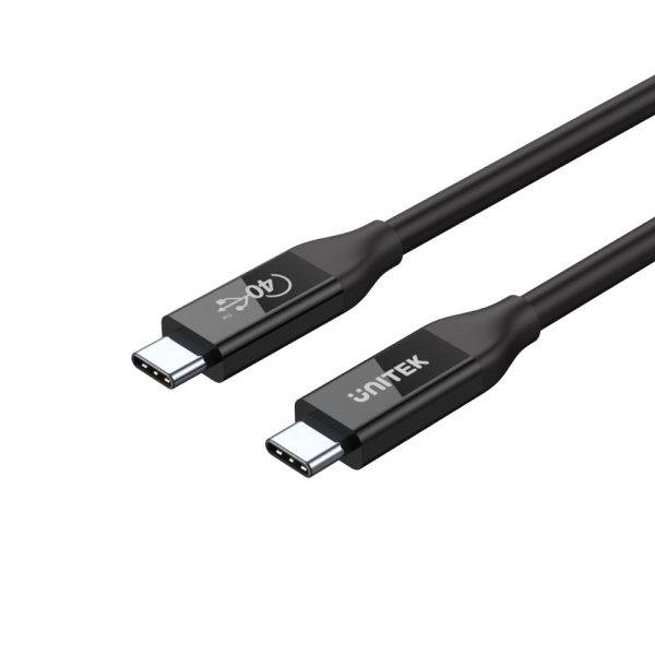 Unitek C14100BK-0.8M IF-Certified USB 4.0 Cable 0.8m