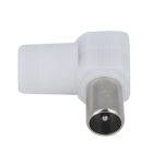 EK C95P-M Coaxial Plug Male White