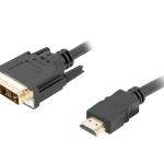Lanberg HDMI(M) to DVI-D(M)(18+1) Cable 1.8m