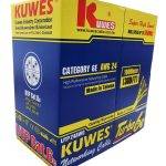 Kuwes CAT6 UTP Pure Copper Outdoor 100m Black