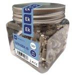EK CFR6EK-B F-Connector w/wings 6-7mm 100pcs Bottle