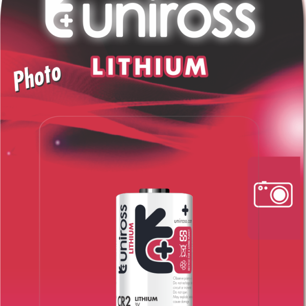 Uniross CR2 Photo Lithium Battery