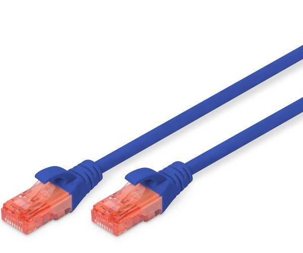 Digitus Ethernet Cable CAT6 Blue CU 0.25m