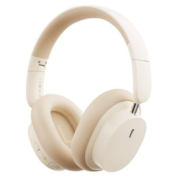 Baseus Wireless Headphones Bowie D05 Creamy White