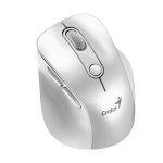Genius Mouse Wireless+BT Rechargeable Mini RGB Ergo 9000S Pro White