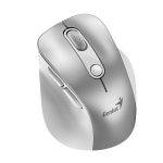 Genius Mouse Wireless+BT Rechargeable Mini RGB Ergo 9000S Pro Silver