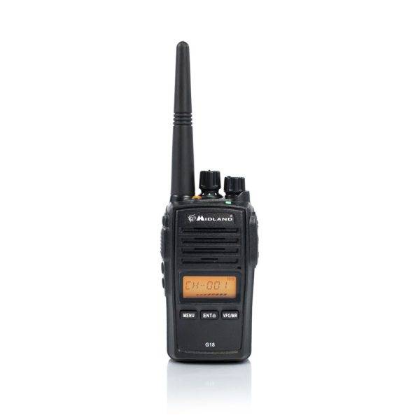 Midland G18 Waterproof PMR Radio Single Unit