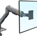 NBMounts G60 Single Arm Heavy Duty Desk Monitor Mount