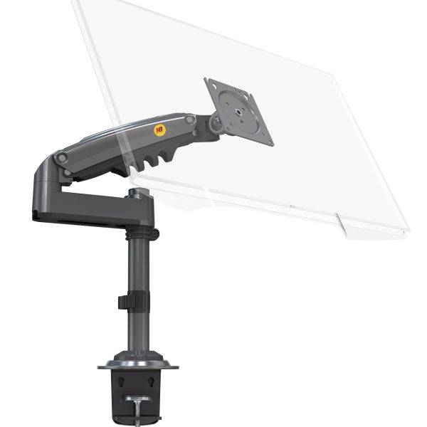 NBMounts H100 Single Arm Gas Desktop Monitor Mount (upgraded version)