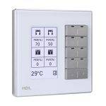 HDL Panel DLP MODERN Series 8 Buttons White