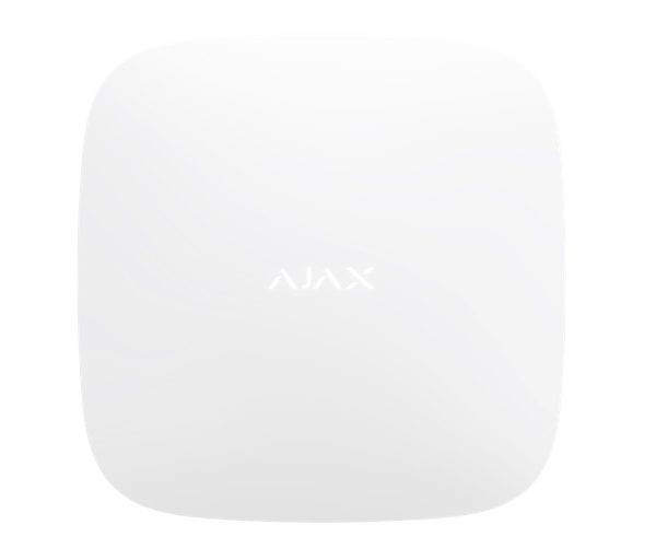 AJAX TCP-IP/GSM Alarm Hub Plus White