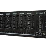 Artsound MIKS6.4 Audio Mixer 6 Channels 4 zones