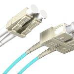 Opton Fiber Patchcord LC/UPC-SC/UPC OM3 MM Duplex 2.0m