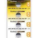 Uniross LR754 AG5 LR48 Alkaline Coin Battery (5pack)
