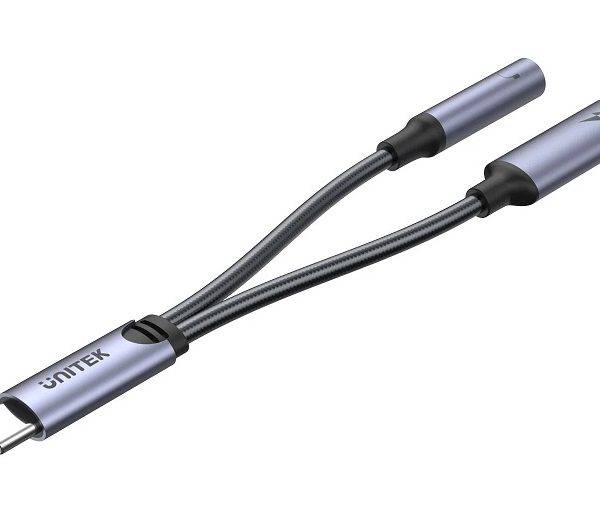 Unitek MC USB-C to 3.5mm Audio + PD60W M205A
