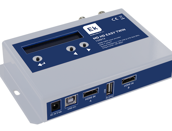 EK HD Easy Twin HDMI DVB-T Full HD Modulator