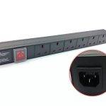 DigitMX NETPRO NP-CPDU6I 1U 6-way PDU 13A IEC plug
