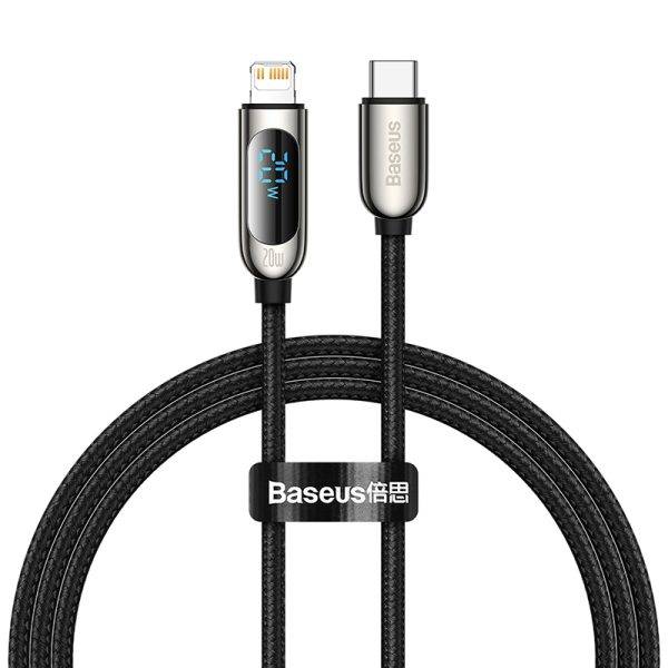 Baseus Cable Lightning to USB-C Display 20W 1m Black