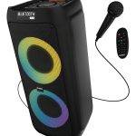 Majority P300 Portable Karaoke Speaker 300W Bluetooth USB FM Wired Mic
