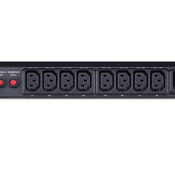 CyberPower 10 Outlets PDU Auto Transfer Metered Switch PDU24005